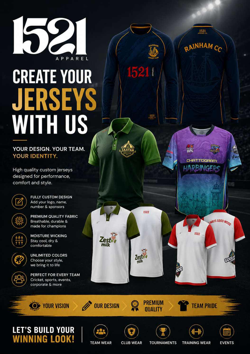 Customised Jerseys for Every Occasion