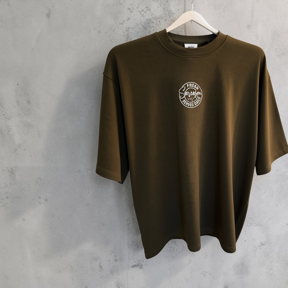 Designed Drop Ts-Olive