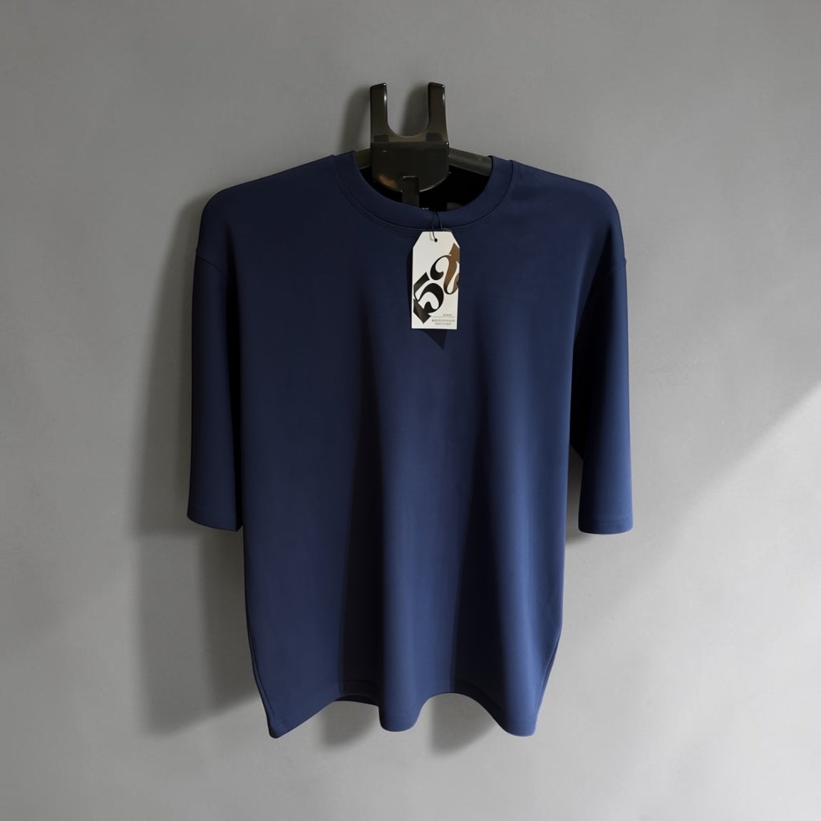 Navy Blue Drop Shoulder