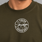 Designed Drop Ts-Olive