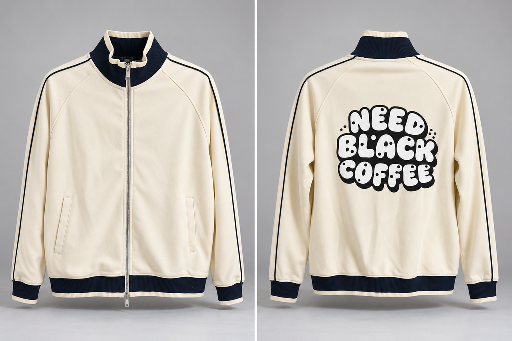 Color Block Raglan Sleeve Zip Track Jacket