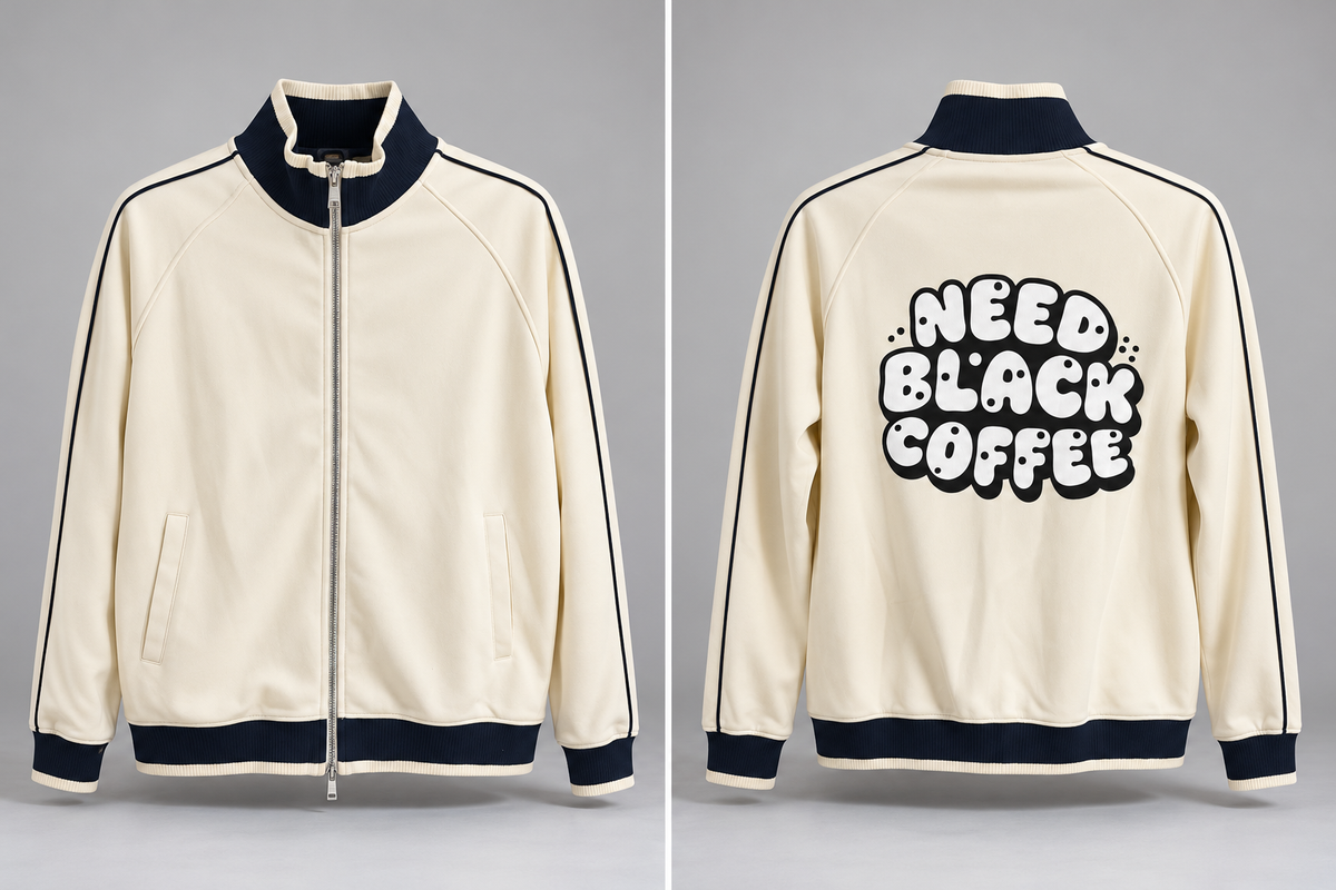 Color Block Raglan Sleeve Zip Track Jacket