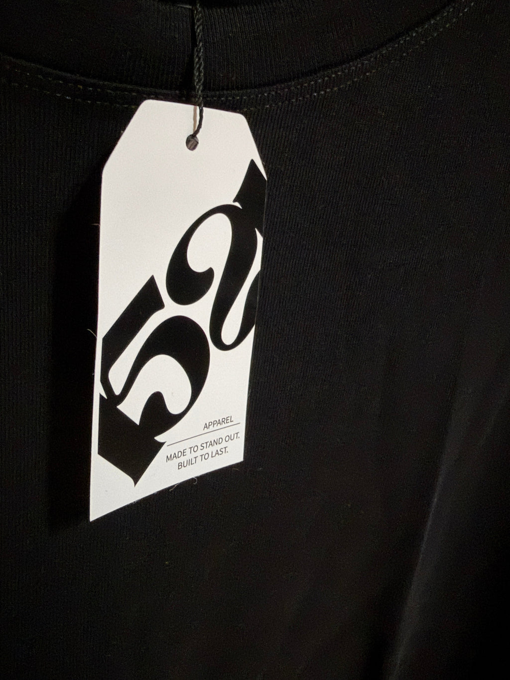 Black Drop Shoulder